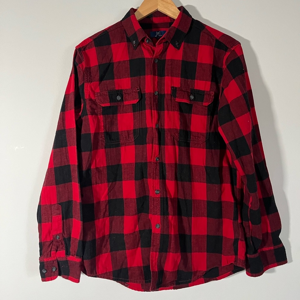 Red & Black Canadian Plaid Medium